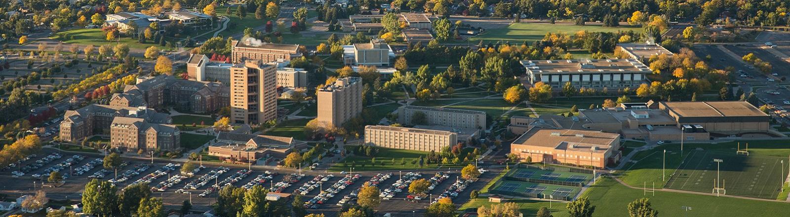 Aerial Photo of UNC Campus